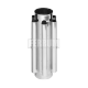 Дымоход-конвектор Феррум нержавеющий (430/0,8мм) ф200 L=0,5м