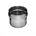 Заглушка Феррум М внешняя нержавеющая (430/0,5 мм), ф150