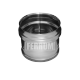 Заглушка Феррум М внешняя нержавеющая (430/0,5 мм), ф115
