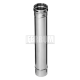 Дымоход Феррум нержавеющий (430/0,5 мм) ф115 L=0,5м