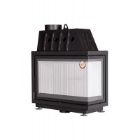 Каминная топка Экокамин Альфа 1000 R два стекла правая