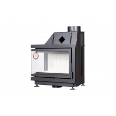 Каминная топка Экокамин Альфа 700 L два стекла левая