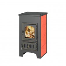 Печь-Камин ВЕЗУВИЙ ПК-01 (270) красный