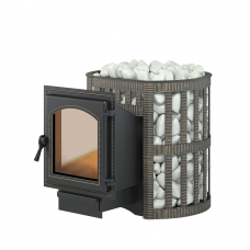 ЧУГУННАЯ ПЕЧЬ СЕНСАЦИЯ 12 АНТРАЦИТ (220)